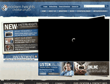 Tablet Screenshot of easternheightscc.org